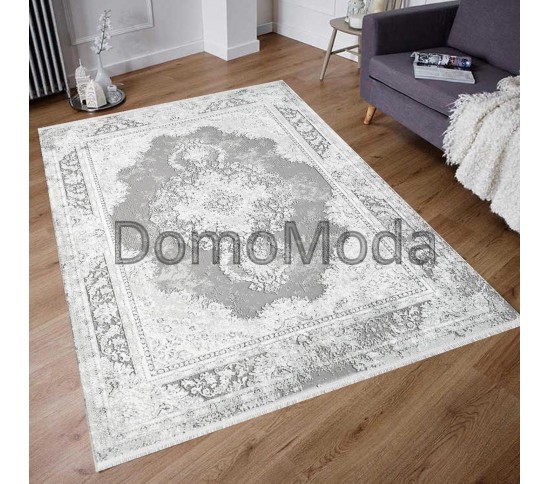 Акриловий килим Ambiente AB27C  light grey Купити в інтернет магазині ДомоМода фото 4 Акриловий килим Ambiente AB27C  light grey - Висока якість за найкращою ціною в Україні зображення 4.